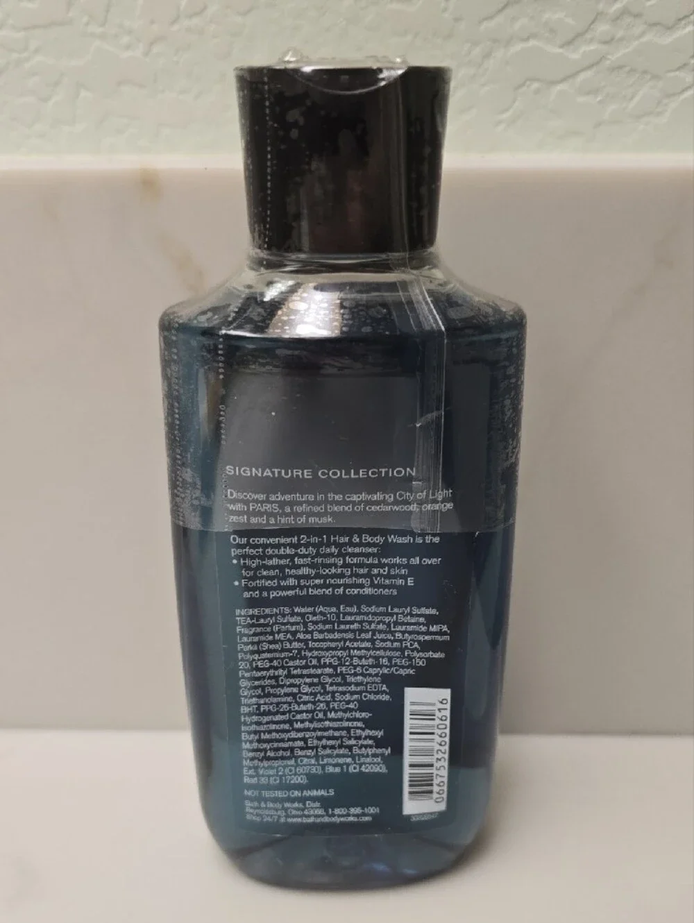 Bath & Body Works Paris for Men Hair + Body Wash New & Sealed Discontinued